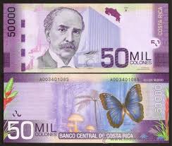 Costa rican money to us. How To Handle Money In Costa Rica Banknotes Design Currency Design Money Design
