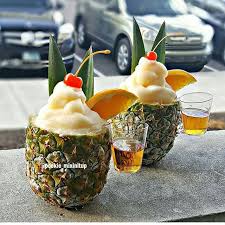 Pin By Ashley Astor On Candey Yummy Drinks Pineapple Cocktail Boozy Drinks