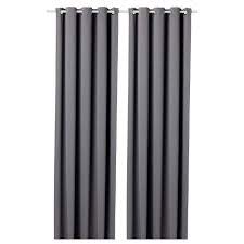 Hilleborg Blackout Curtains 1 Pair Gray 57x98 Ikea In 2021 Block Out Curtains Curtains With Blinds Blackout Curtains
