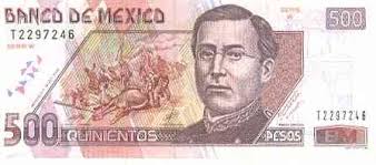500 mexican pesos banknote series f exchange yours for cash today. Acapulco Mexico Dollars And Pesos Dinero