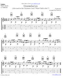 Subscribe to the guitarbasement youtube channel and watch weekly videos to help you become a music reading master.; Traditional Greensleeves What Child Is This Traditional Sheet Music Arranged For Guitar