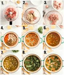 Common additions are pasta (e.g., noodles, although almost any form can be used), dumplings. Italian Wedding Soup Tornadough Alli