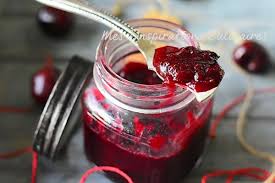 Confiture De Cerises Recette Maison Le Blog Cuisine De Samar Recette Confiture De Cerises Recette Confiture Cerise Confiture