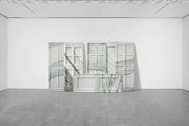 Ai Weiwei Marble Doors Marble Trend Sculpture Installation Ai Weiwei