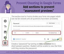 5 Ways To Prevent Cheating On Your Google Form Quiz Tech Learning Google Form Cheating Teacher Tech