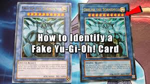 Trading card game event coverage! How To Identify A Fake Yu Gi Oh Card Youtube