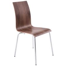 Produkte szene philosophie design news. Stuhl Vielseitige Oust Holz Und Chrom Metall Nussbaum