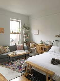 A Succulent Seller S Studio Is 300 Square Feet Of Simple Sweet Pink Studio Apartment Decorating Small Apartment Decorating Small Apartment Bedrooms