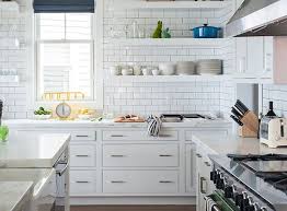The Novogratz S Bright Pacific Northwest Kitchen Rue Home Kitchens Kitchen Design White Subway Tile Kitchen