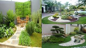 Adding the border of white rocks along with the pink pavers creates a remarkable image. Amazing Small Garden Design Ideas With Pebbles Small Yard Gardening Ideas Garden Pebbles Ideas Youtube