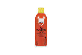 Symptoms could present as headache, dizziness, nausea, eye and throat irritation, fatigue, breathing issues, pale skin, or blisters, which occur if the skin comes in contact with compressed or liquid gas. Gas Leak Detector Spray Leak Detector Spray Rocol