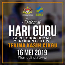 Guru, obor hemah menyinari pertiwi. Fama Malaysia On Twitter Selamat Hari Guru Kepada Guru Pendidik Dan Tenaga Pengajar Yang Tidak Pernah Lelah Untuk Membangun Anak Bangsa Terima Kasih Chedetofficial Mydsa Official Myii Official Famadihatirakyat Https T Co Mpvmk6rddx