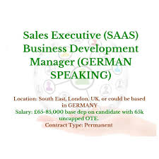 Exciting Position For A Fluent Speaking German Or A German Native London Business Development Data Analytics Management