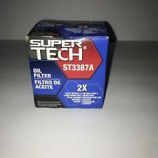 Details About Super Tech Oil Filter St3387a New Open Box