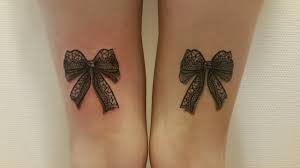 90 bow tattoos utilizing different styling and coloration are compiled in this article that will help you tie down the concept for your next piece. Lace Tattoo Designs For Womens Thighs