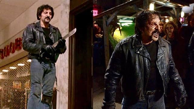 The character of Blades from Dawn of the Dead(1978) returns as a zombie 27  years later in Land of the Dead(2005) : r/MovieDetails