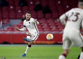 Peter de jong/ap last modified on thu 8 apr 2021 18.41 edt ibañez crashed home a spectacular. Ajax 1 2 Roma Ibanez Grabs Stunning Late Winner For Serie A Side In Europa League Quarter Finals Daily Mail Online