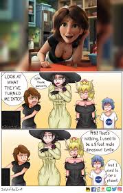 Aunt Cass, Lady Dimitrescu, Bowsette, Earth-chan... the power of horny  knows no bound, amen : rfunny