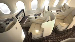 Saudia New Boeing 787 9 Dreamliner Interior Business Class Business Class Seats Airlines