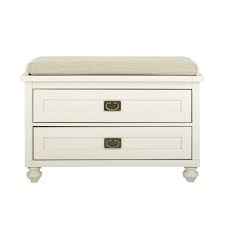 Find everything you need to organize your home, office and life, & the best of our 2 drawer storage solutions at containerstore.com. Home Decorators Collection Vernon Polar White 2 Drawer Storage Bench 9608900400 The Home Depot