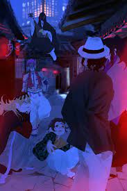 tanjiro and demons 漫画イラスト イラスト 鬼滅の刃 壁紙かわいい
