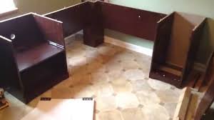 Modular furniture installation service in tacoma park sauder office table assembled in montgomery village md by furniture assembly team. Office Depot Magellan L Shape Desk Assembly Turtorial Youtube