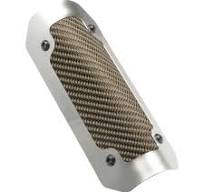 Titanium Flexible Heat Shield with Trim Ring - 4" x 8"