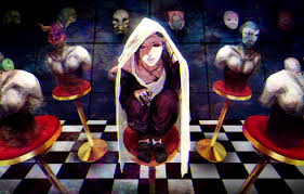Uta is one of my favorite characters from tokyo ghoul his character design is striking and gives us a lot of information for this mysterious character. Wallpaper Anime Art Guy Mask Mannequins Uta Tokyo Ghoul Tokyo Ghoul Sai Ichirou Images For Desktop Section Sejnen Download