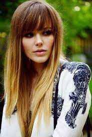 Taglio capelli lunghi e lisci con frangia allineata tagli di capelli lunghi, . Pin On Haircut