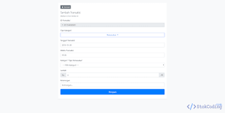 Source code aplikasi kas keuangan berbasis web. Aplikasi Catatan Keuangan Berbasis Web Codeigniter Stokcoding Com