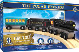 The polar express set of 3 mugs train ride christmas santa claus believe ceramic. Polar Express Train Set Masterpieces