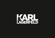 Karl Lagerfeld Logo in Black and White