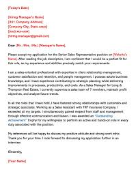 Check spelling or type a new query. Sales Cover Letter Examples Complete Guide Free Templates
