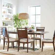 This is a perfect table no more chairs in the way the backs of the chairs in the way and it open up the room. Stone Beam Glenwood Modern Industrial Metal Base Dining Room Table Amazon Has Its Own Modern Farmhouse Home Line And Here Are 50 Of Our Favorite Pieces Popsugar Home Photo 4