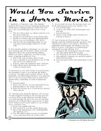 Whether you have a science buff or a harry potter fa. Printable Fun Quizzes Would You Survive Woo Jr Kids Activities Children S Publishing