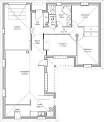 Le jardin d'une maison neuve : Maison De Plain Pied De 100 M2