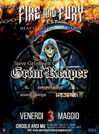 You can obtain grim reaper from unknown scroll , social summon , mystical scroll , mystical summon (crystals) , fire scroll. Skanners To Join Steve Grimmett S Grim Reaper At Fire And Fury Fest Metal Shock Finland World Assault