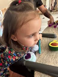 Looking more like a big girl every day #sagejosephinenannette #BeatINAD  #childhooddementia #INAD