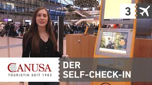 Auch der flughafen stuttgart bestätigte dies auf twitter und verwies auf diesen teil seiner website. Canusa Erklart Self Check In Am Flughafen Canusa Youtube