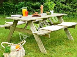 Wenn ihre kinder an diesem tisch sitzen, ist für sie viel spaß mit freunden im garten garantiert. Traditioneller Picknicktisch Fur 6 Personen Averto