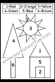 Color By Number Free Printable Worksheets Worksheetfun