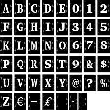 Get uppercase, lowercase and cosmic 2 font letter stencils at a great price at stencils online! Buy 153 Pieces Letter Stencils Set Plastic Alphabet Number And Symbol Interlocking Stencils Reusable Painting Stencils For Painting On Wall Home Decor Diy Art Projects Crafts Supplies 2 Inch Online In Turkey B08yk9wl6x