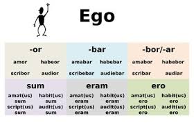 Latin Verb Conjugation Chart Active And Passive Endings