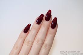 Acrylic nails are great for everyday life and for any occasion. Long Burgundy And Gold Acrylic Nails Nail And Manicure Trends