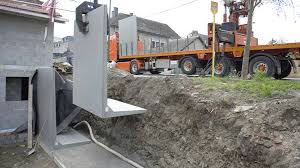 Un devis pour la pose d'un mur de soutènement en béton? Beton De La Lomme Elements En Beton Prefabriques Pour Murs De Soutenement