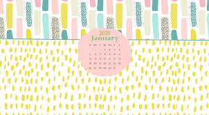 January 2020 Desktop Calendar Wallpaper Calendar Wallpaper January Calendar Desktop Calendar