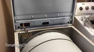 How To Open A Dryer Cover (Maytag) For Repairs - Youtube