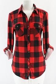 Black And Red Checkered Shirt Red Black Plaid Button Down Black Plaid Shirt Red Plaid Shirt Women Plaid Shirt Women