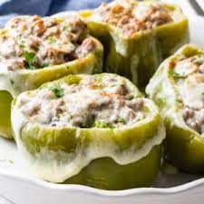 Find easy to make food recipes. Philly Cheesesteak Stuffed Peppers Keto Low Carb Maven