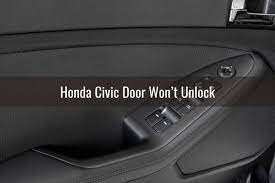 Check if it has a small panel at the handle side. Honda Civic Door Won T Open Close Lock Unlock Know My Auto